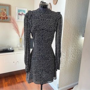 The Reformation floral mini dress size 4
